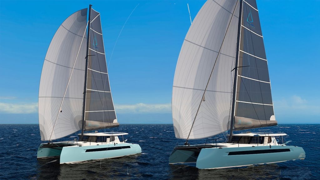 Balance 464 CC and Balance 502 CC: the two new jewels of Balance Catamarans are carbon core and hybrid.